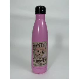 ONE PIECE - Chopper Wanted - Bouteille en métal - 540 ml