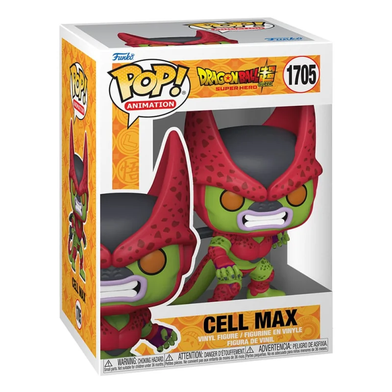 Figurines Pop Dragon Ball Super: Super Hero - POP! Vinyl figurine Cell Max 9 cm