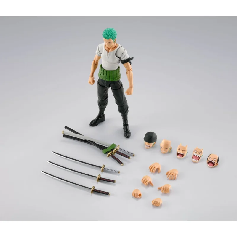 One Piece figurine S.H.Figuarts Roronoa Zoro Romance Dawn Ver. 15 cm