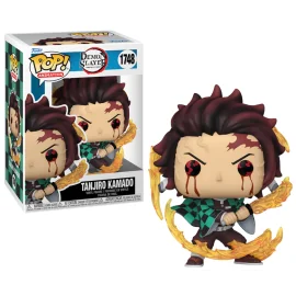 Figurine Pop DEMON SLAYER - POP Animation N° 1748 - Tanjiro (Sun Breathing)