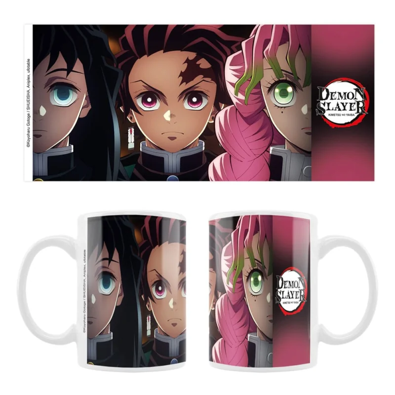 Demon Slayer - Mug céramique Tanjiro, Mitsuri, Muichiro Demon Slayer - Mug céramique Tanjiro, Mitsuri, Muichiro