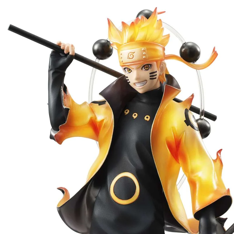 Figurine Naruto Shippuden Naruto Uzumaki Six Paths Sage 15th Ann Gem Statue Rerun