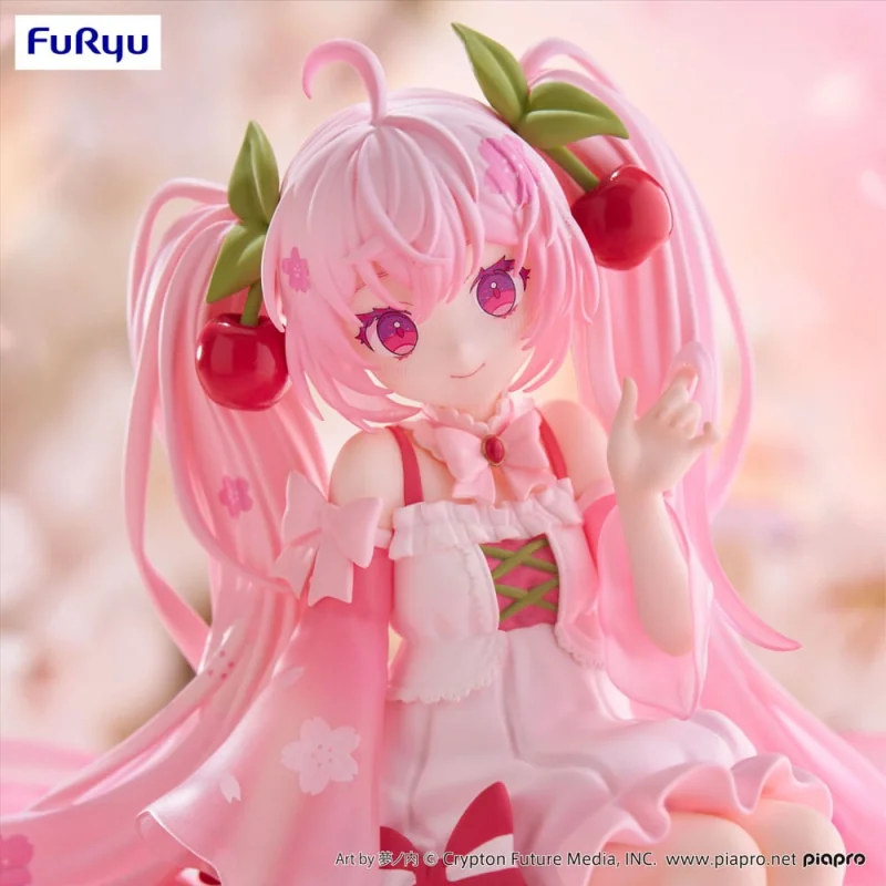 Figurine Hatsune Miku statuette PVC Noodle Stopper Sakura Miku 2025 14 cm