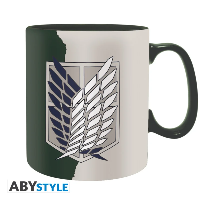  ATTACK ON TITAN - Mug - 460 ml - Emblème S4