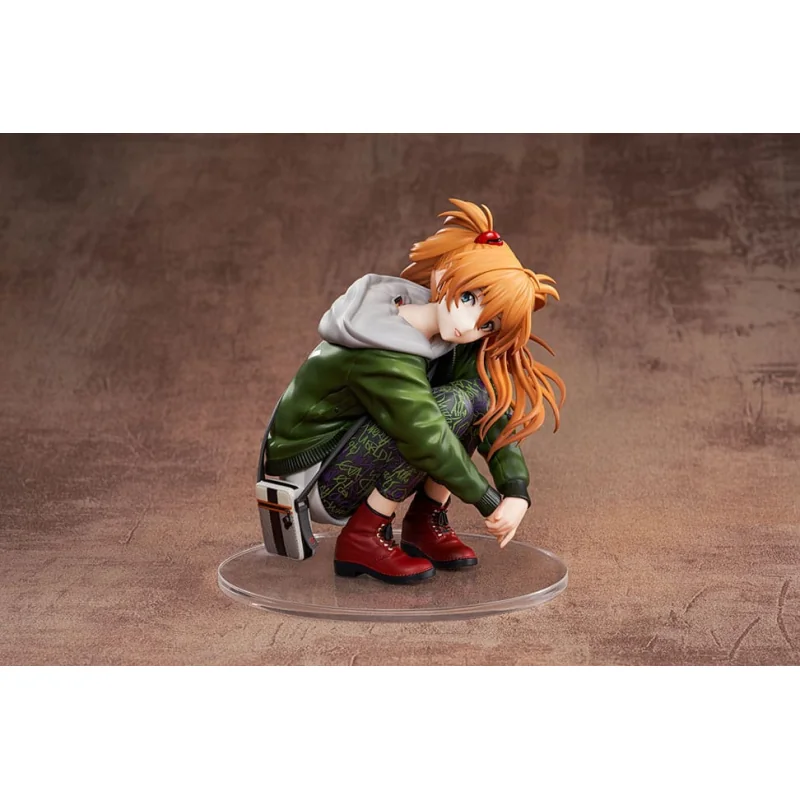 Figurine Neon Genesis Evangelion 1/7 Shikinami Asuka Langley Ver. Part 3 Radio Eva 12 cm
