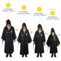 Harry Potter: Robe de sorcier Poufsouffle Taille L