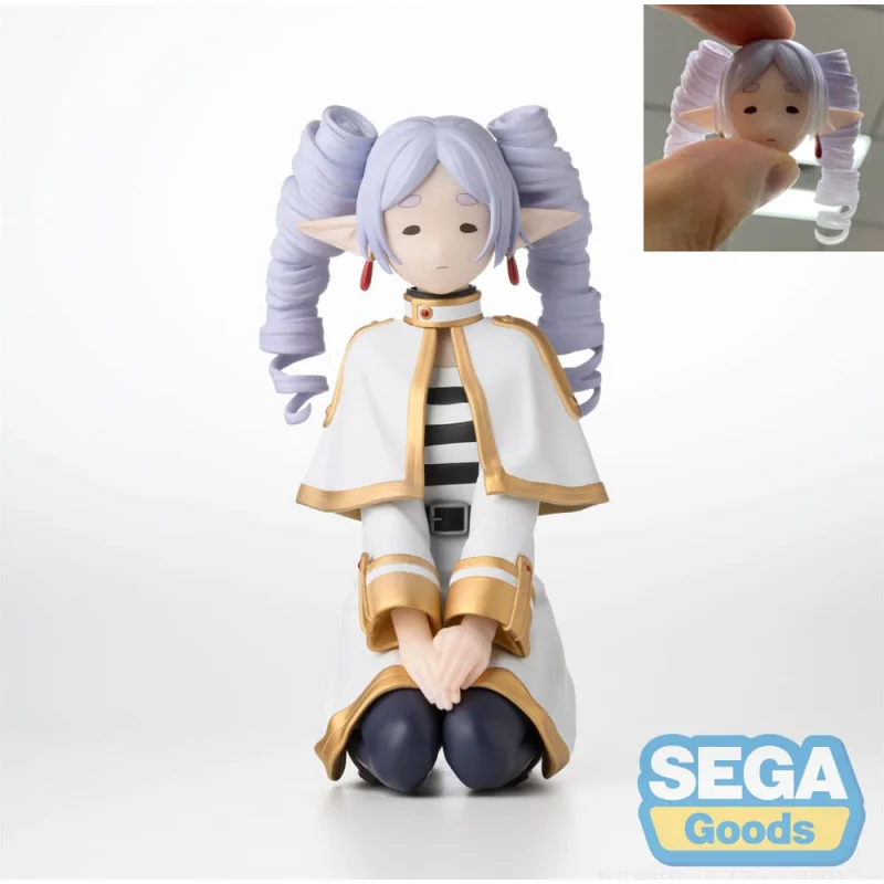 Figurine Frieren - Frieren PM Perching I have ringlets now Clear Version Exclusive 10 cm