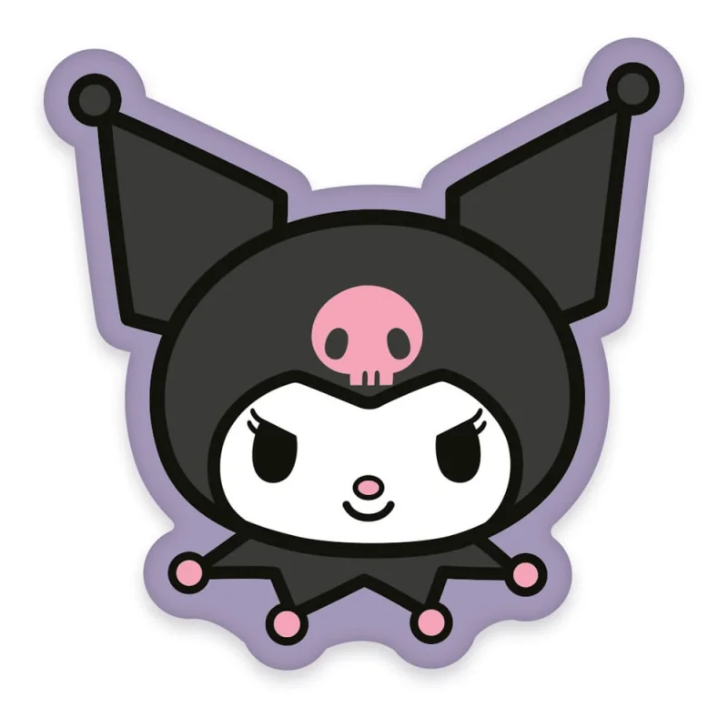  Sanrio oreiller Kuromi Face 36 cm