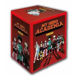  My Hero Academia Sticker & Trading Card Collection avec présentoir boosters Plus Ultra (36)