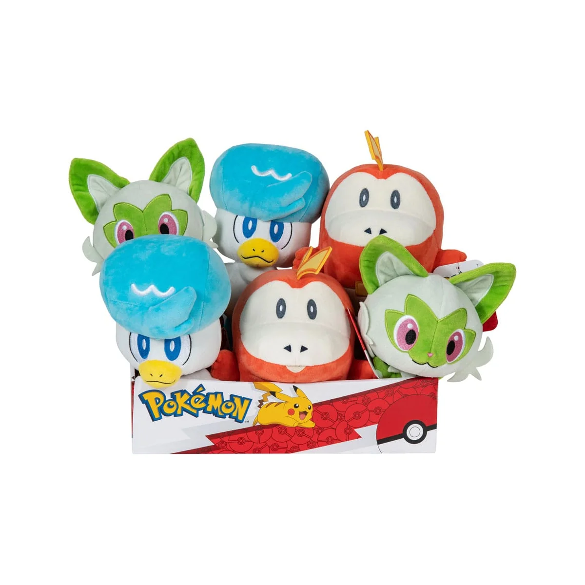  Pokémon assortiment peluches Version B 20 cm (6)