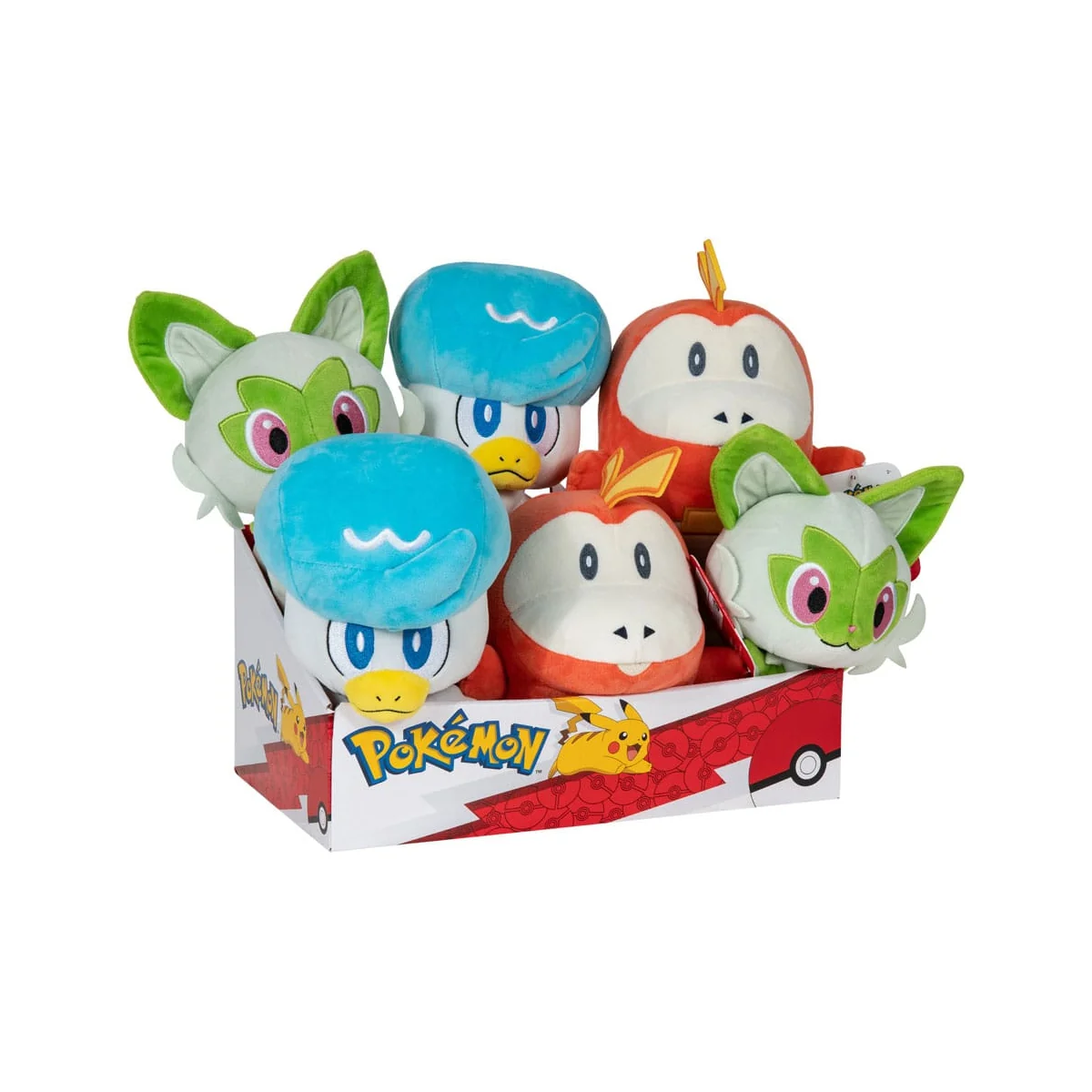 Pokémon assortiment peluches Version B 20 cm (6)