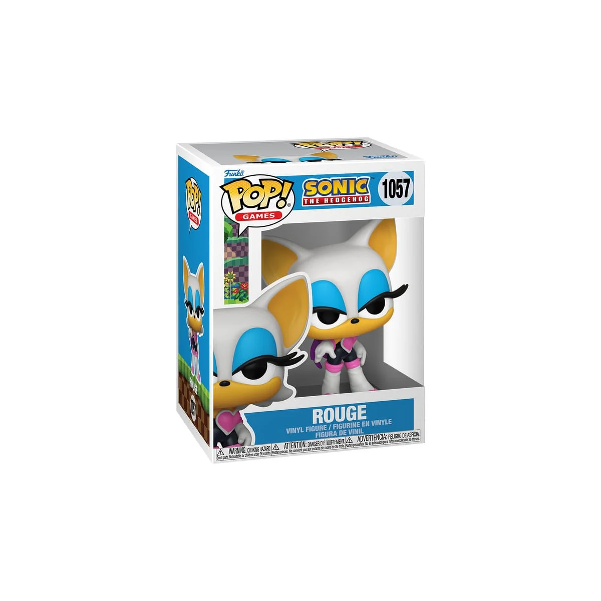 Figurines Pop Sonic the Hedgehog POP! Games Vinyl figurine Rouge 9 cm