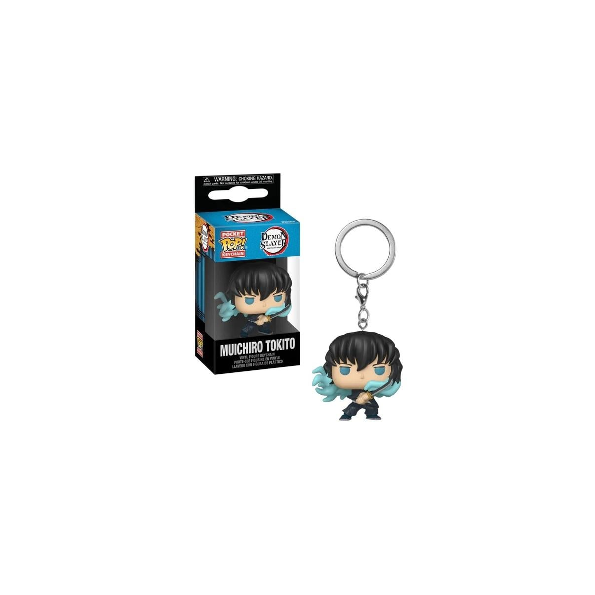  DEMON SLAYER - Pocket Pop Keychains - Muichiro (Attaque)