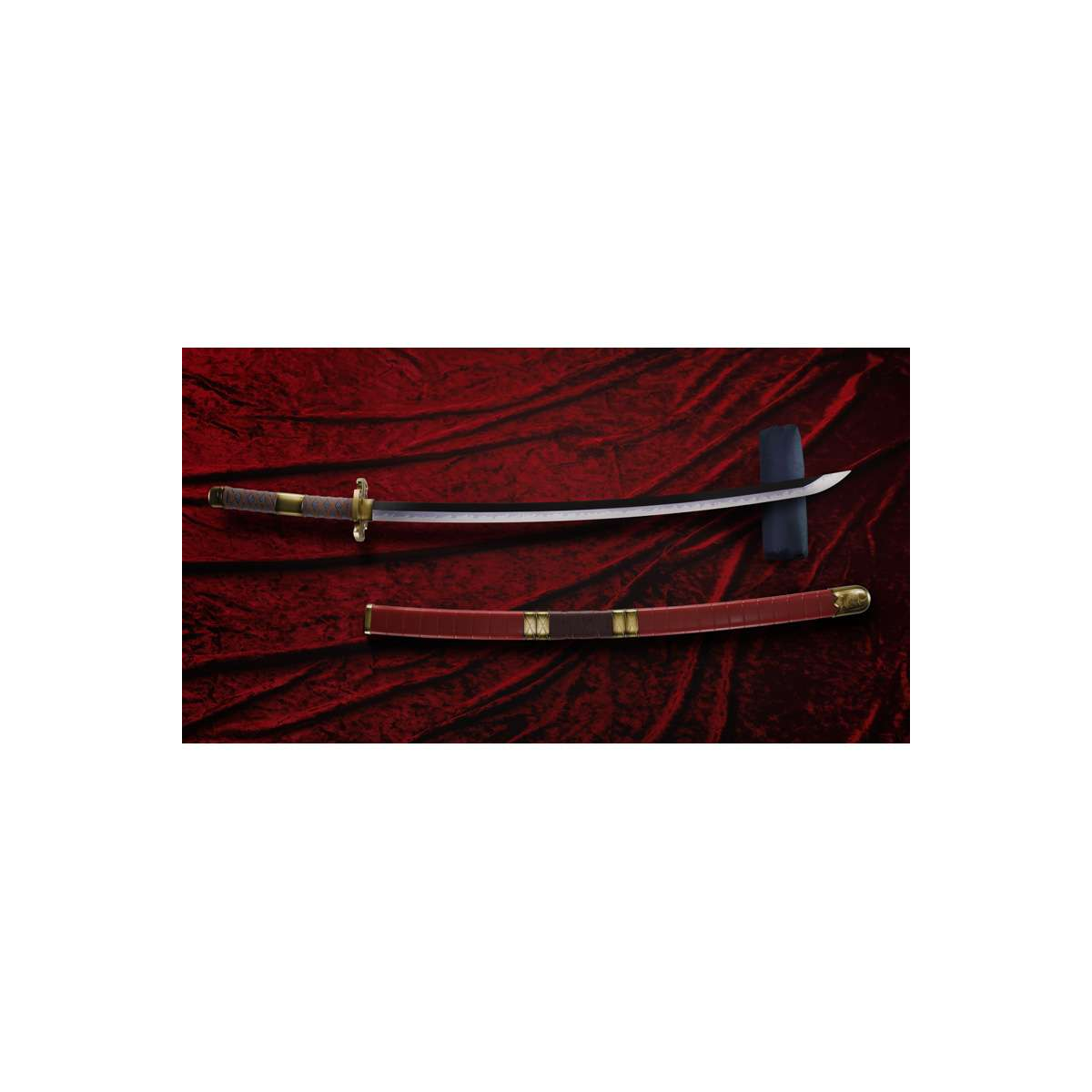 Tamashii Nations One Piece - Roronoa Zoro 3 Sword Style Proplica Set