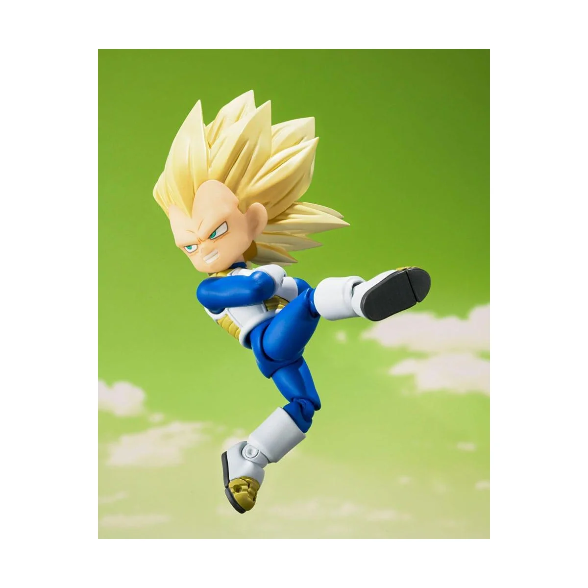 Figurine DRAGON BALL DAIMA - Super Saiyan 3 Mini Vegeta S.H.Figuarts 8cm