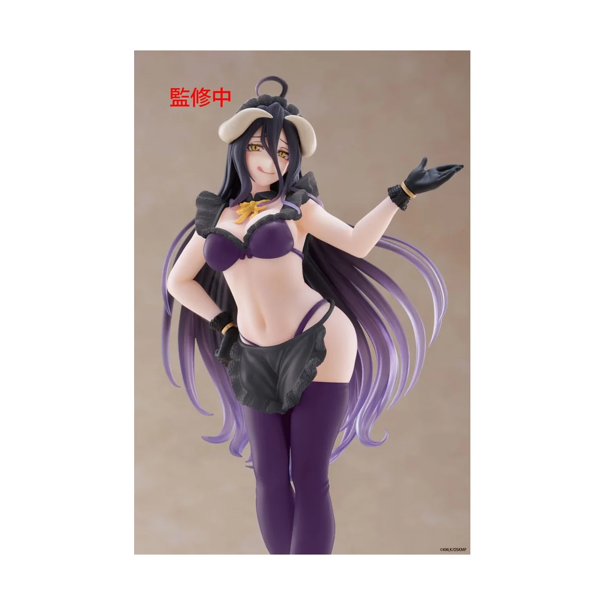 Overlord Coreful Albedo Maid Renewal Edition 18 cm