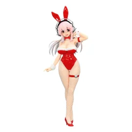 Figurine Super Sonico BiCute Bunnies Red Color Ver. 30 cm