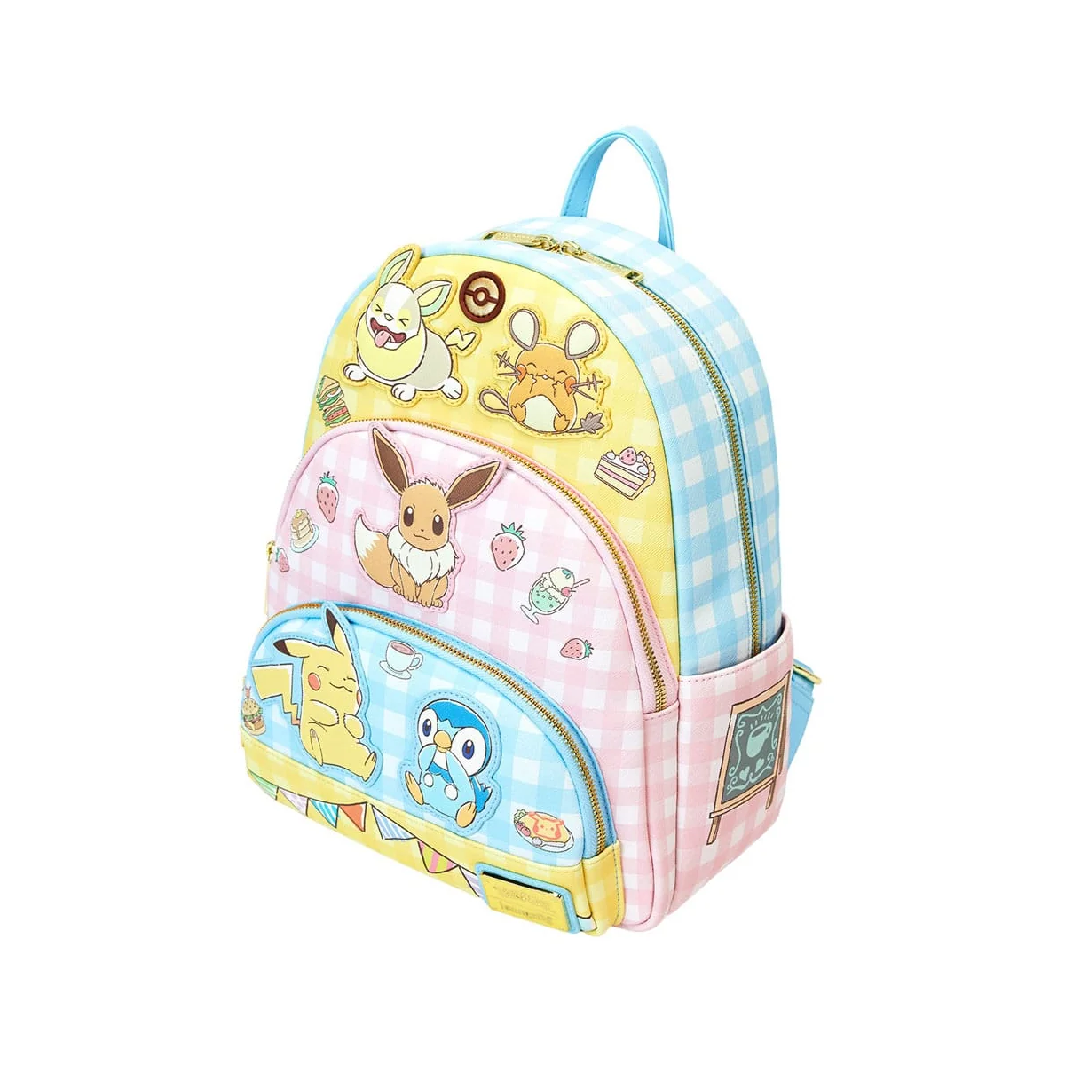Loungefly Pokémon by Loungefly sac à dos Full-Size Cafe Tripple Pocket