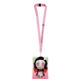 DEMON SLAYER - Nezuko Deluxe - Lanyard avec pochette porte-cartes