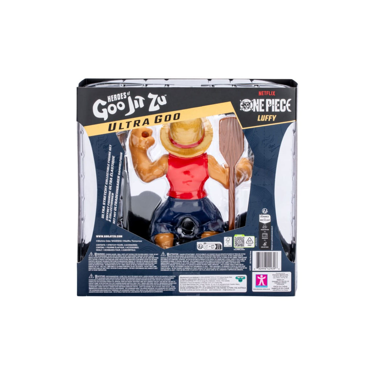 Moose Toys One Piece Goo Jit Zu figurine extensible Legendary Luffy 11 cm