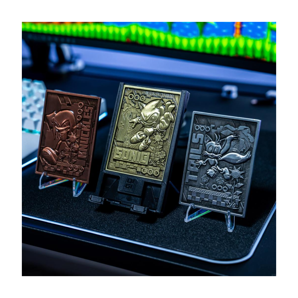 Exquisite Gaming SONIC - Starter Pack de 3 Digiplates + Support interchangeable