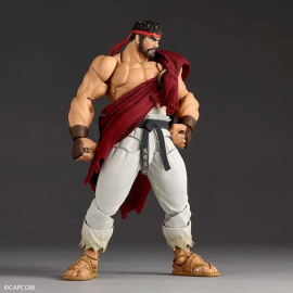Figurine Revoltech Amazing Yamaguchi - Ryu Street Fighter 6 Action Figure Limited Bonus Set