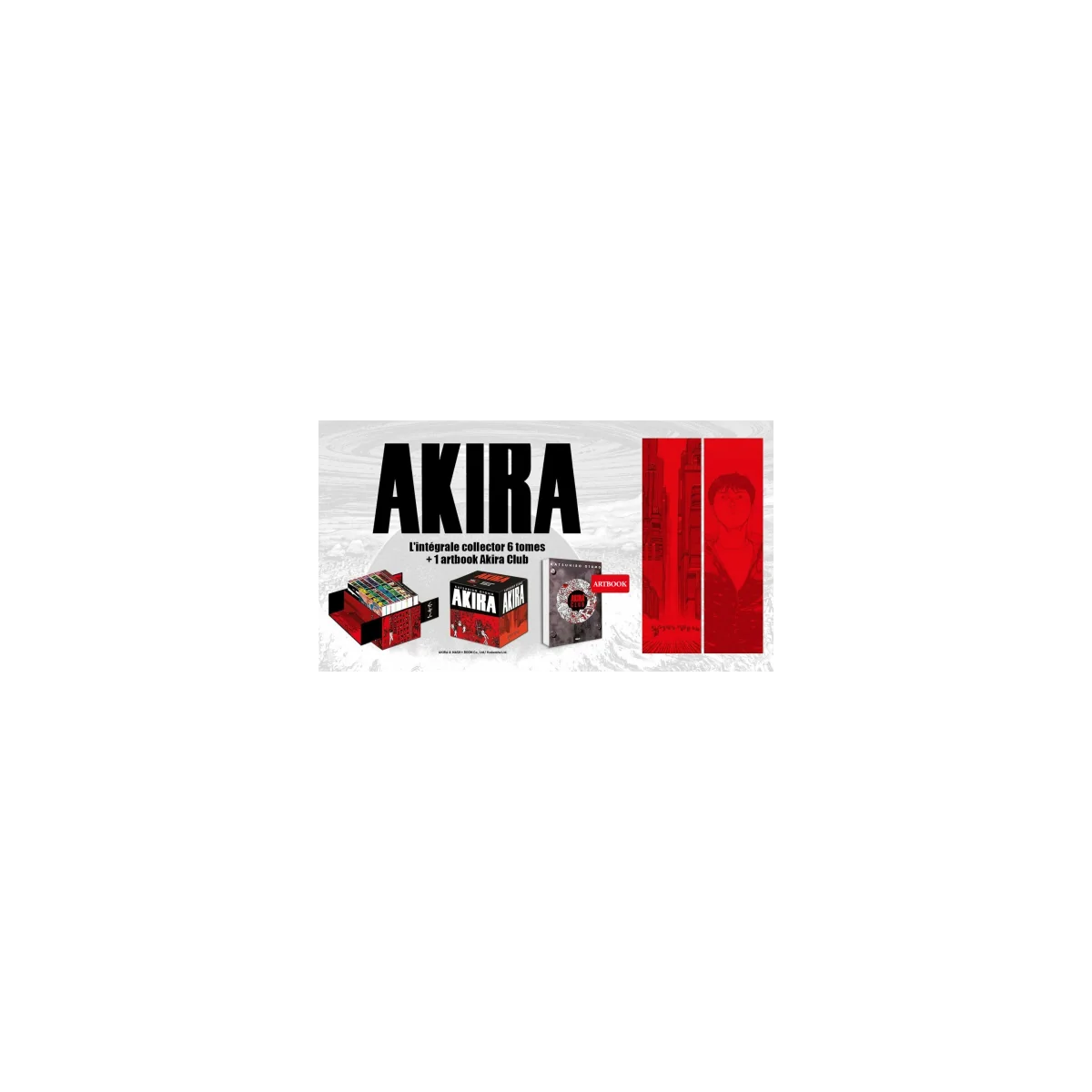 AKIRA - Intégrale Collector avec artbook Akira Club - Réédition AKIRA - Intégrale Collector avec artbook Akira Club - Réédition