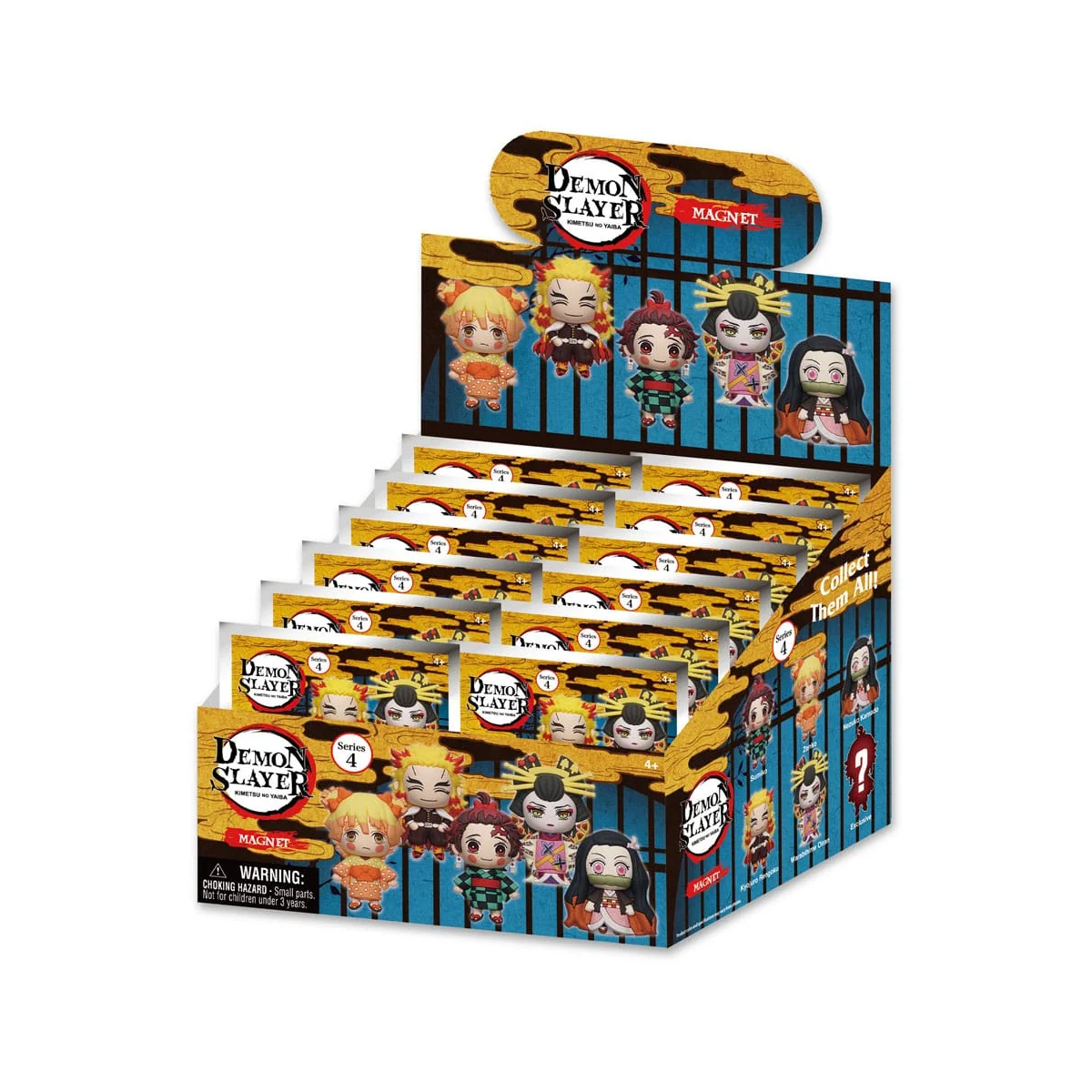  Demon Slayer blind pack aimants Series 4 Display (12)
