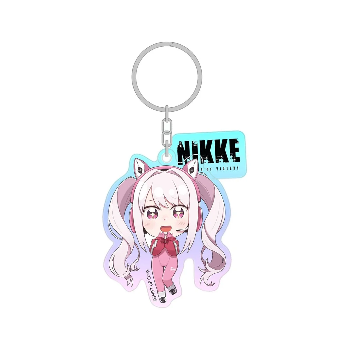  Goddess of Victory: Nikke porte-clés Alice Holographic 7 cm