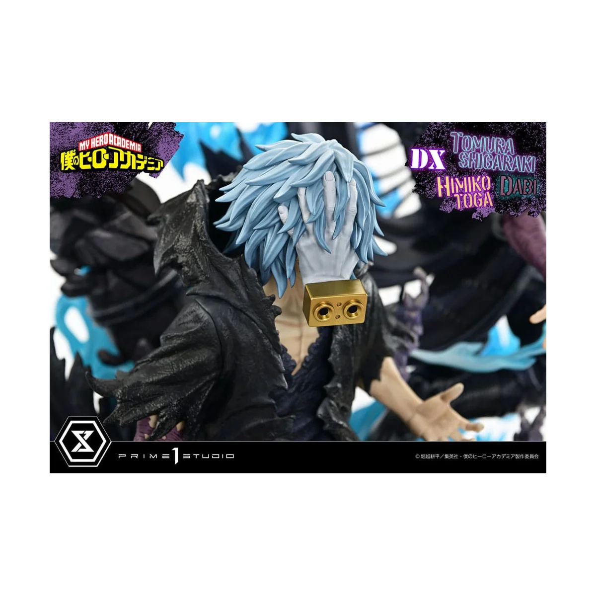 My Hero Academia statuette Ultimate Premium Masterline Tomura Tomura Shigaraki, Dabi & Himiko Toga Deluxe Version 69 cm
