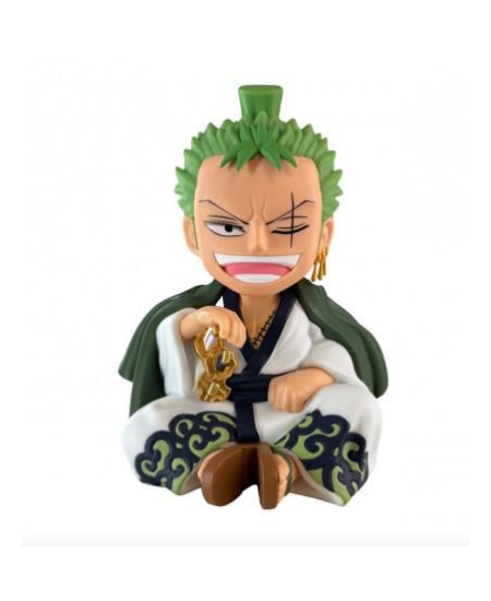 ONE PIECE - Zoro-juro - Tirelire PVC 15cm ONE PIECE - Zoro-juro - Tirelire PVC 15cm