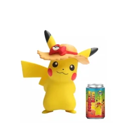  Pokemon Soda Pikachu Days Pikachu Chapeau De Paille 8cm