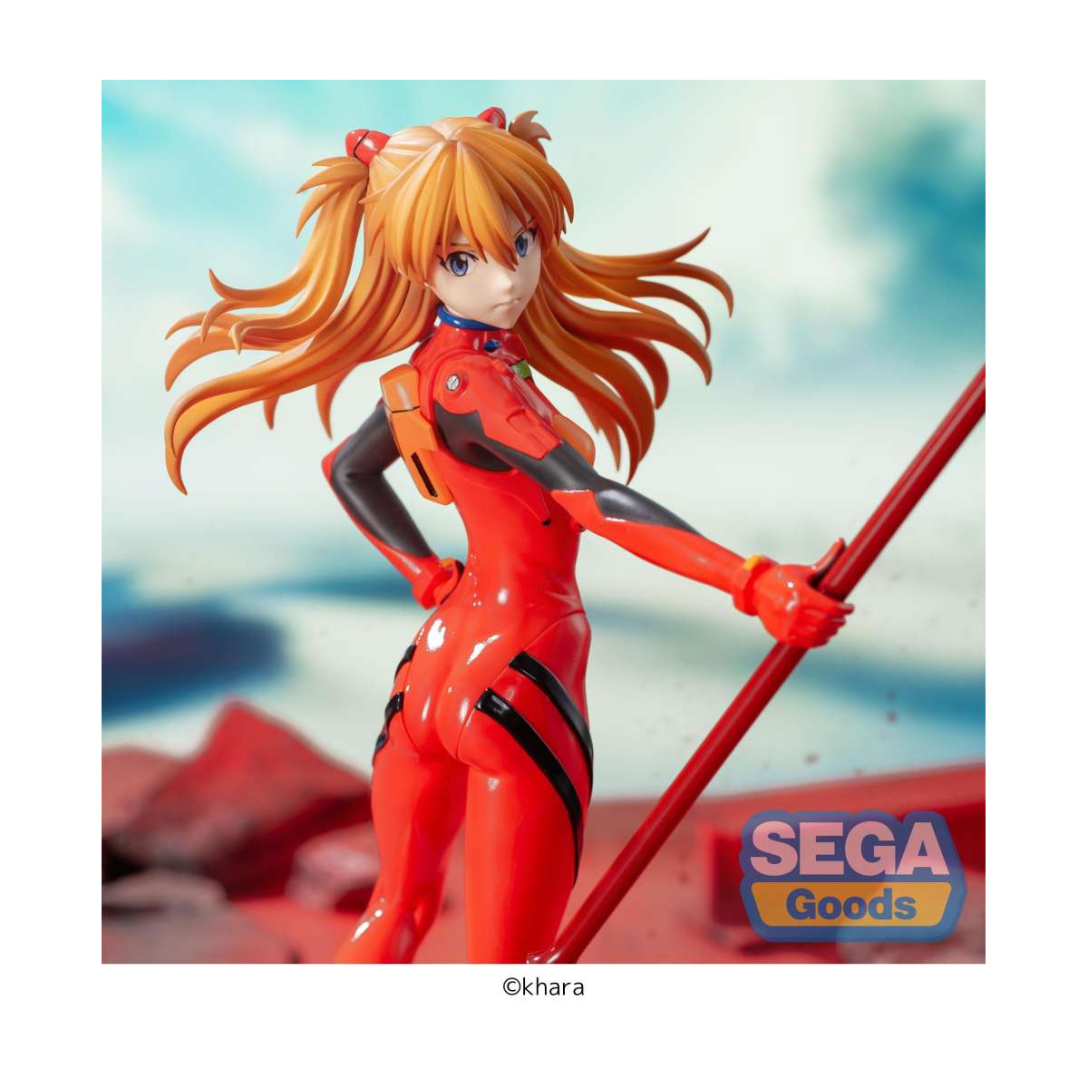 Sega Evangelion: 3.0+1.0 Thrice Upon a Time - Luminasta Asuka Shikinami Langley x Spear of Longinus 20 cm
