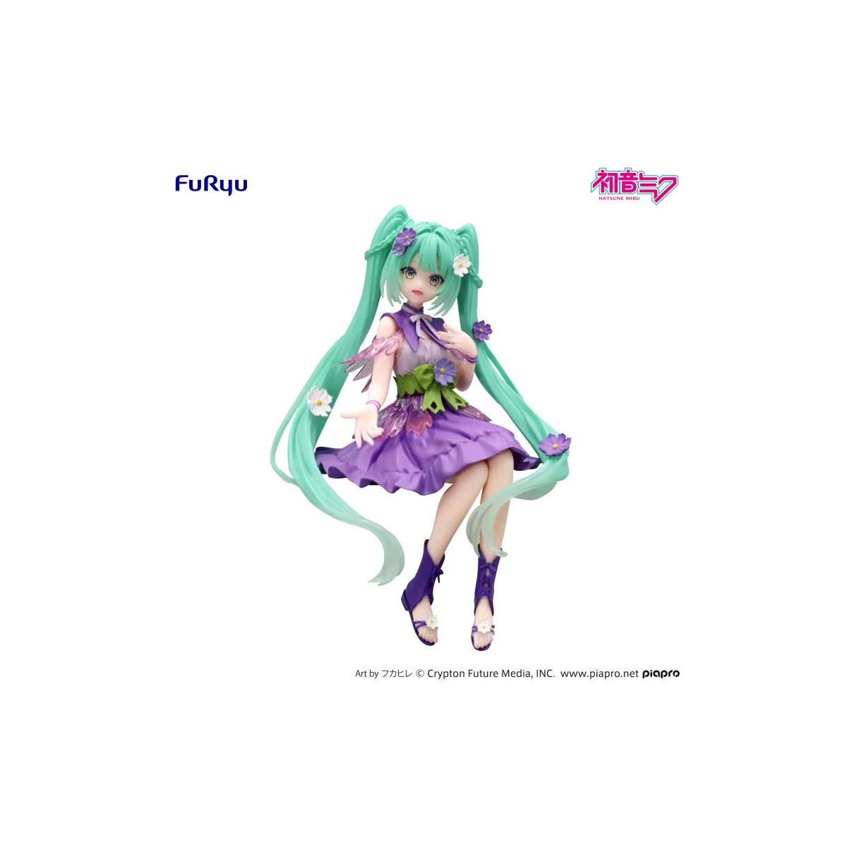  Hatsune Miku - Figurine Flower Fairy Cosmos Purple Color Ver. (Noodle Stopper)