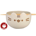  Pusheen - Ramen Bowl With Chopstick