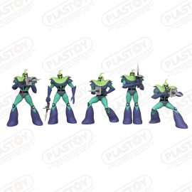 Grendizer - Vegan Soldiers Figure Set (5)