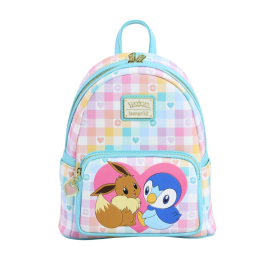  Pokemon - Loungefly Mini Sac A Dos Piplup And Eevee Friends