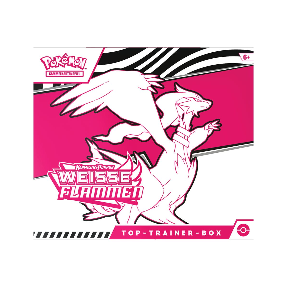  Pokémon - Karmesin & Purpur: Weisse Flammen Top Trainer Box *ALLEMAND*