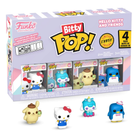  Hello Kitty and Friends - pack 4 figurines Bitty POP! Vinyl Series 1 2 cm