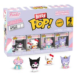  Hello Kitty and Friends - pack 4 figurines Bitty POP! Vinyl Series 3 2 cm