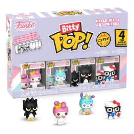  Hello Kitty and Friends - pack 4 figurines Bitty POP! Vinyl Series 4 2 cm