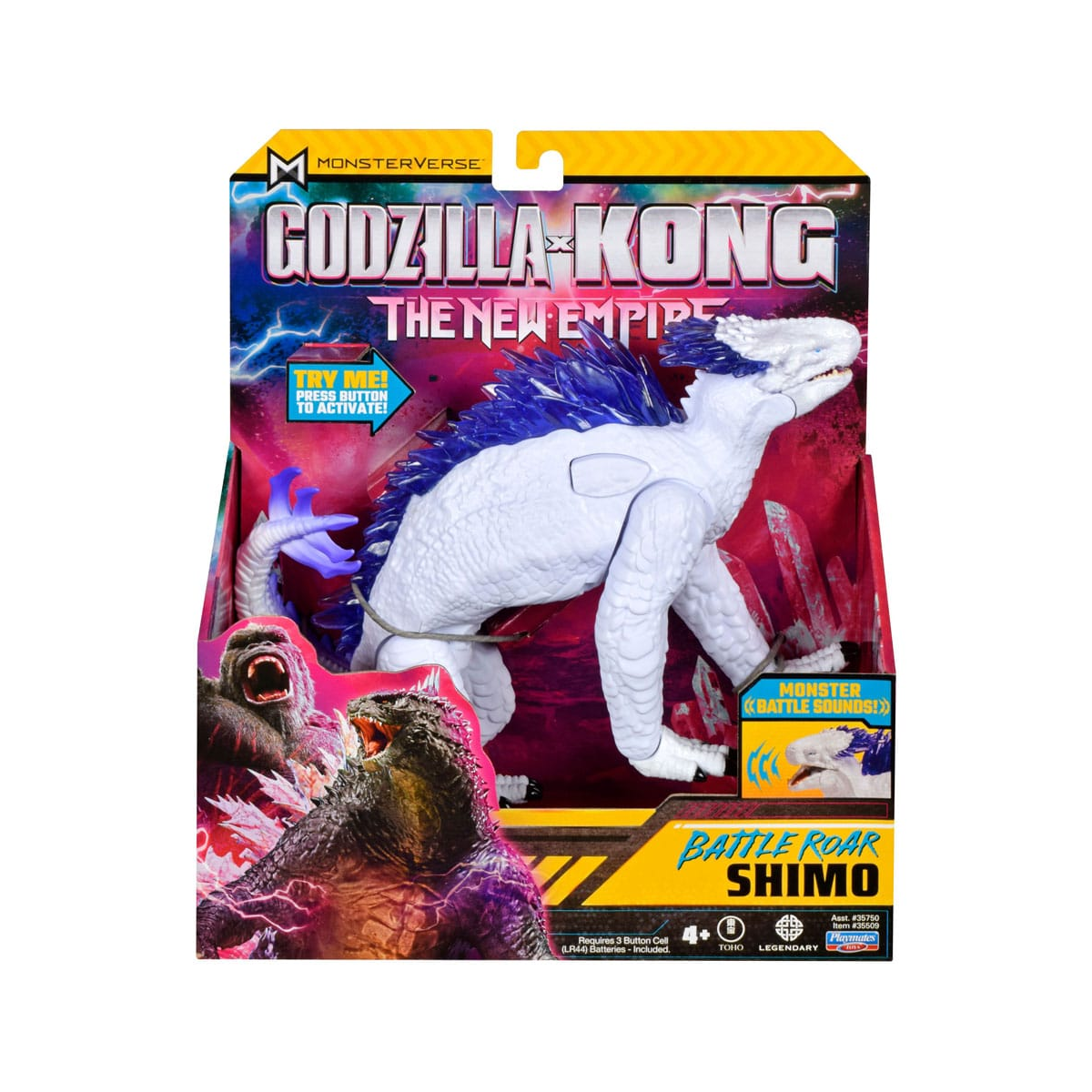 Figurine Godzilla x Kong: Le Nouvel Empire - Battle Roar Shimo 18 cm