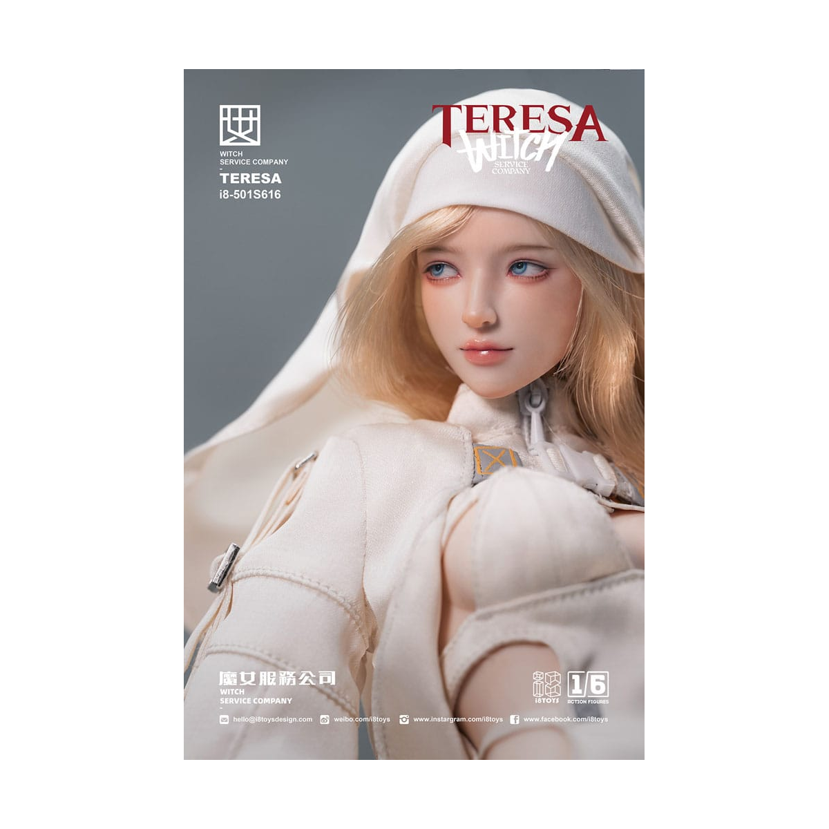 I8T-I8-501S616 Original Character - figurine 1/6 Witch "Teresa" 30 cm