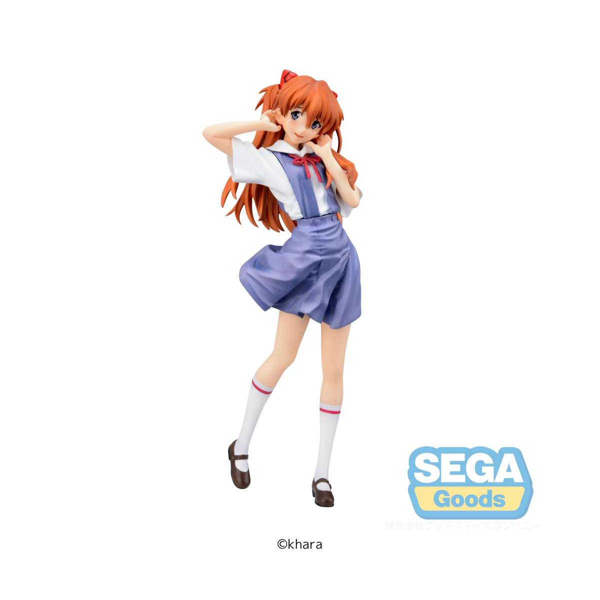 Figurine Neon Genesis Evangelion - XStellar Asuka Uniform Ver. 21 cm