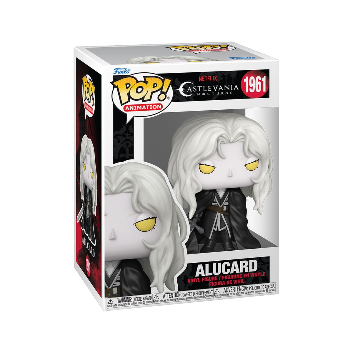 Figurine Castlevania Nocturne POP! Animation Vinyl figurine Alucard 9 cm