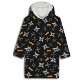 NARUTO - Sweat Poncho - Taille Enfant (7-14 ans)