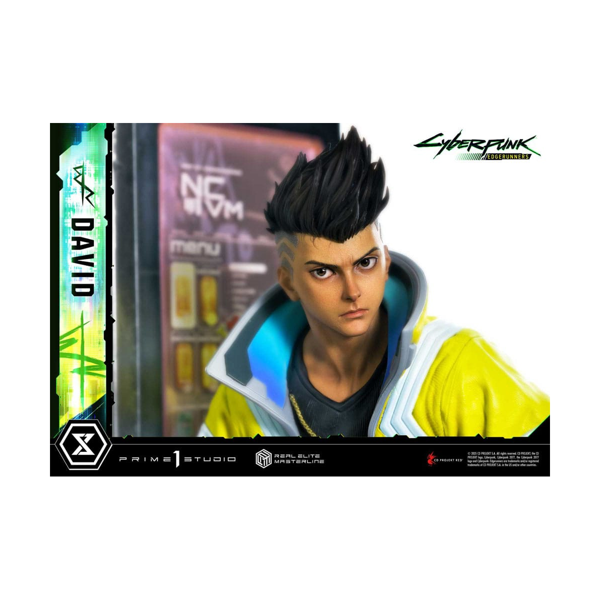 P1SREMCP-02 Cyberpunk: Edgerunners statuette Real Elite Masterline Series 1/4 David 58 cm