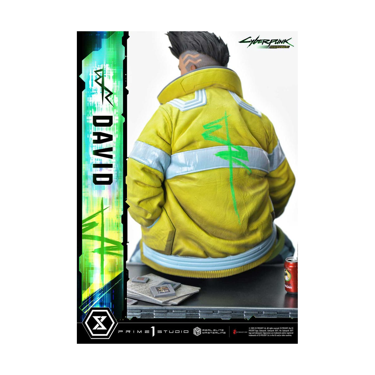 Cyberpunk: Edgerunners statuette Real Elite Masterline Series 1/4 David 58 cm