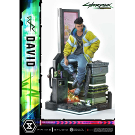  Cyberpunk: Edgerunners statuette Real Elite Masterline Series 1/4 David Deluxe Bonus Version 58 cm