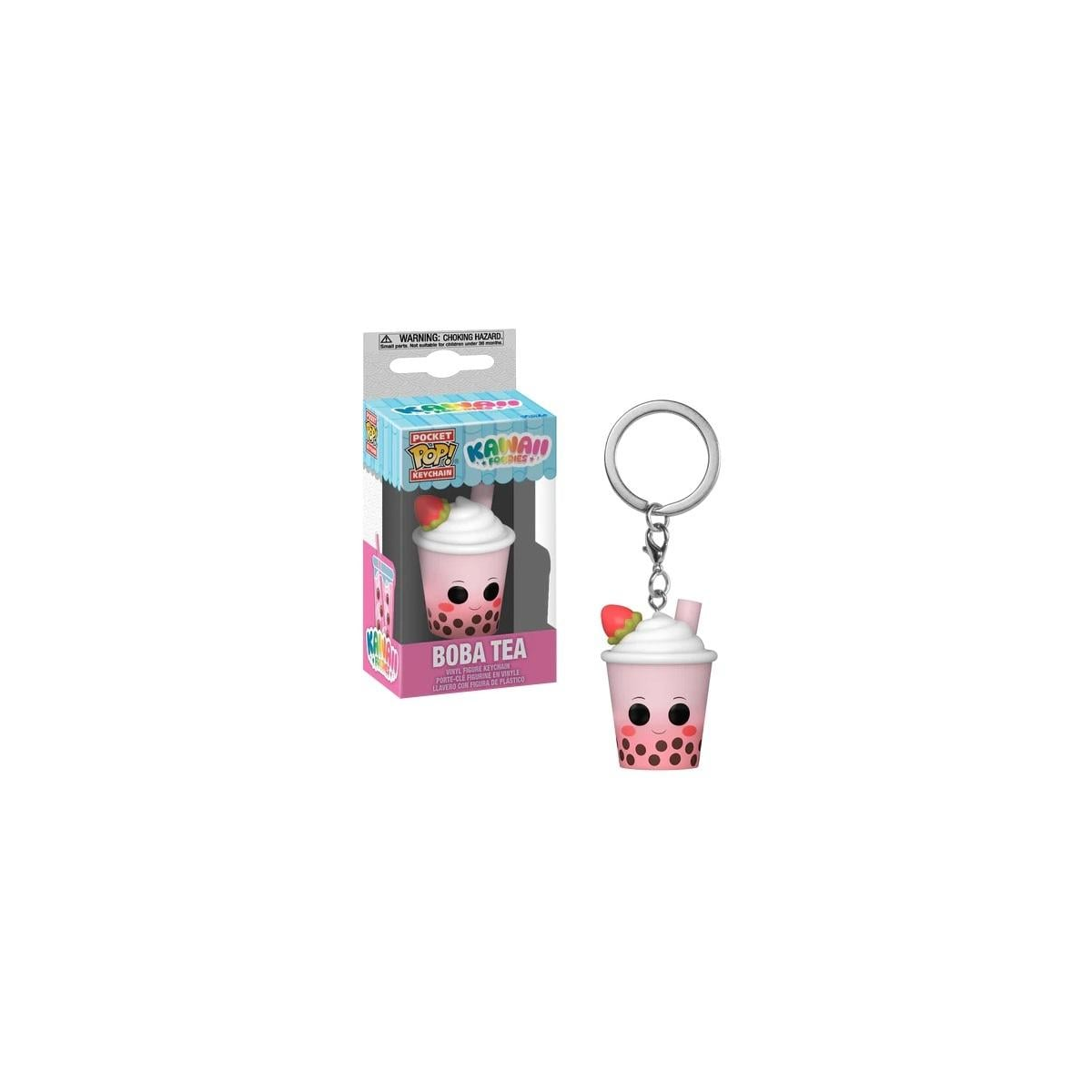  KAWAII FOODIES - Pocket Pop Keychains - Boba Tea